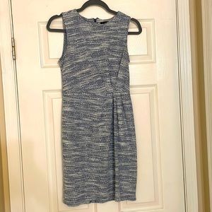 Blue and white Banana Republic dress.